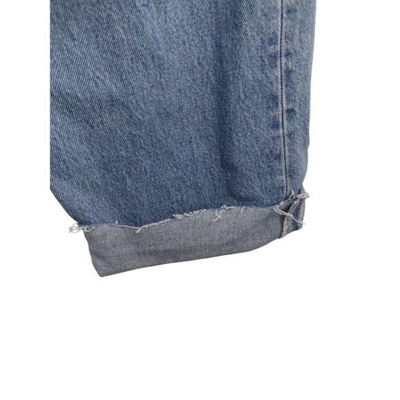 Vtg Levi's 501 Relaxed Button Fly Womens Jeans 38x30 High Rise USA BLANK Red Tag - Picture 3 of 8